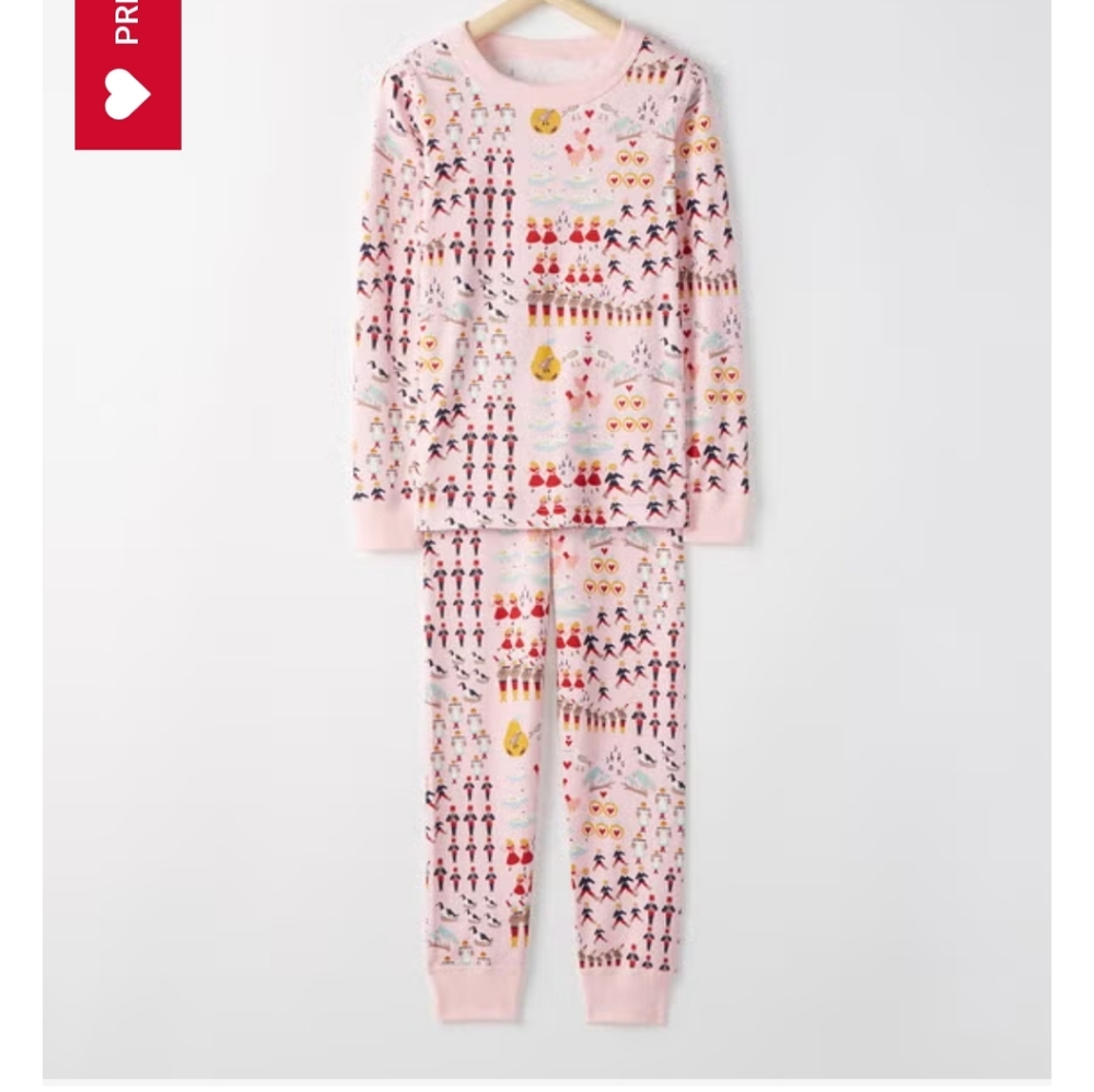 ⭐ Hanna Andersson 12 Days Of Christmas Pajamas Size 6-7